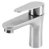 Stainless Steel Hot Cold Faucet Mixer Water Tap Sink Faucet with Single Handle for Bathroom Use V1294-YM0710-3112210068211
