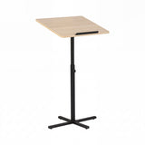 Artiss Floor Podium Stand 78-127CM Height Adjustable Portable Laptop Desk LPS-HY03-118-WD