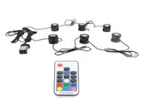 RGB Pond Lights with Timer LED Submersible Underwater Colorful Landscape Spotlight Remote Control V1294-YM0901-3119240141111