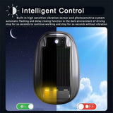 Solar Car Roof RGB Strobe Light with Remote Control, Smart Sensing Marker Light, Waterproof, 8 V1366-AZ2-W-11483