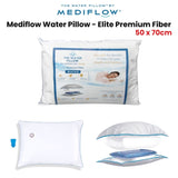 Mediflow Elite Premium Fiber Water Pillow 50 x 70 cm V442-ABR-PILLOW-ELITEWATER-WHITE-ST