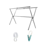 Levede Adjustable Clothes Drying Airer Foldable 150-200cm CR1015-2M