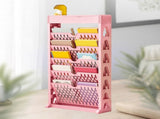 Book Rack Storage Bookshelf Small Storage Bookshelf Bookcase Large Capacity Easy Access for Living V1294-YM0901-3116230016115