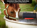 Water Trough Float Valve, Water Tank Float Valve for Livestock Cattle Goat Farm, Automatic V1366-AZ2-W-14496