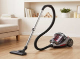 Devanti Vacuum Cleaner Bagless Canister 2000W 25kPa Powerful Suction 4L VAC-KB-8006-RD