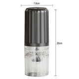 Electric Coffee Grinder - USB Rechargeable Burr Grinder, Automatic Coffee Bean Mill V1263-JX-4452