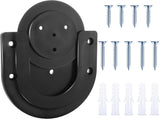 Dartboard Mounting Bracket,Dartboard Bracket Hanging Dartboards Professional,Black Black O Shaped V1259-DP01-A-5706
