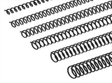 120 PCS Spiral Binding Coils Plastic Binder Spirals Rings Multi Size Wire Combs , 41 Pitch V1370-AZ4-11697