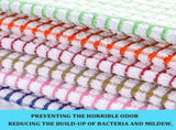6pcs Kitchen Dish Towels 16 Inch X 25 Inch for Kitchen, Super Absorbent Kitchen Hand Towel, Tea V1369-AZ3-W-22494