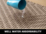 Waffle Bath Mat Super Absorbent Boho Non Slip Rugs for Bathroom Floor Machine Washable Dry Fast with V1259-DP01-A-4447