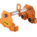 Manual Trolley, 11000LBS/5 Ton Load Capacity Beam Trolley, 4.5-8 inch Adjustable Width Push Beam, V952-STXCBSFZDBDD5XMPDV0