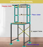 CARLA HOME 3-Tier Over Washing Machine Storage Rack Laundry Shelf Organizer for Bathroom or Toilet LSB-36200