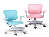 Kids Desk Chair - Children Office Study Seat with Footrest CILO - Pink V274-FT-OC-2615-FPK