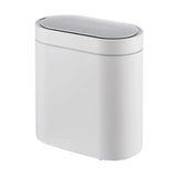 CARLA HOME 7L Automatic Trash Bin with Lid, Motion Sensor Garbage Can White V178-36560