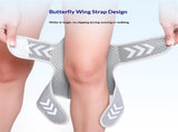 A pair Spring-Powered Knee Support Brace - Boost Joint Assistance for Stairs, Squats & Daily V1192-AZ-W-0464