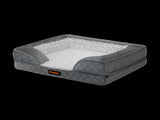 Pawz Orthopedic Memory Foam Pet Bed Dog Washable Mat PT1289-XL-GY