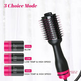 Hot Air One-Step Hair Dryer Negative Ion Anti-Frizz Blowout for Drying,Straightening, Curling and V178-12120