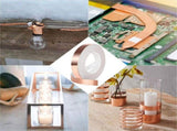 Copper Tape for Slug Snail Control, Self Adhesive Copper Foil Garden Barrier for Plant Protection, V1192-AZ-W-33953