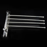 4-swivel Towel Rack Bar Rod Rail Holder Bathroom Kitchen 304 Stainless Steel V1294-YM0727-JY15661