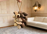 Handmade nutshell wind chime, nutshells rustling in the wind, bringing a touch of mountain forest V1232-GKZSL001