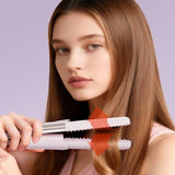 Cordless Straightener Styling Curling Iron with 4 Temp Settings Smart Hair Straightener for Women V1107-108-00132-BLU