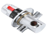 1pc Brass Thermostatic Hot/Cold Water Mixing Temperature Control Valve for Home Water Heater V1294-YM0901-JY03591