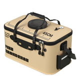 Fishing Bait Bucket - Aerated Live Bait Container with Oxygen Holes, Durable Leakproof Transport Box V1366-AZ2-W-16484