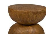 Levede Side Table Terrazzo Coffee Tables Oak CH1086-OA