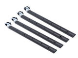 4PCS Furniture Legs with Caster Wheels Heavy Duty Carbon Steel Table Leg Extender Riser for Cabinet V1294-YM0901-3116240004512