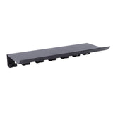 Floating Shelf Organizer Carbon Steel Wall Mounted Gym Equipment Storage Rack 7 Hooks Heavy Duty V1294-YM0901-3117250175311