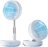 Fan - Small fan - Portable fan - Adjustable height portable oscillating fan - With remote control V1188-MS-313-1091