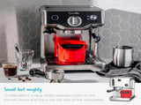 Grindenstin Sturdy, Compact, Modern Space-Saving Espresso Coffee Grind Knock Box - Black V1258-DP02-C-661