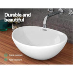 Cefito Bathroom Basin Ceramic Vanity Sink Hand Wash Bowl 41x34cm CB-005-WH