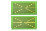 2Pcs Golf Training Mat For Swing Detection Golf Training Aid For Indoor Outdoor V1308-DSZKI-342