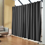 VEVOR Room, 8 ft x 10 ft Portable Panel Room with Wheels Curtain V952-BLP196120INCHM4BSV0
