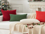 Holzlrgus Fall Set of 2 Striped Textured Velvet Corduroy Decorative Europe Sham Seasonal Autumn V1189-WXFWAL-20260319-01289