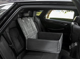 Grey Waterproof Front Pet Car Seat Cover - Non-Slip Dog Booster Seat Protector Mat V888-ELOSUNG27127