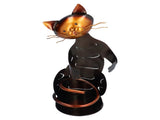 Cat Shaped Wine Rack Metal Sculpture Shelf Practical Sculpture Home Decoration Interior Decoration V1294-YM0710-3118210237111