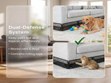 12 Pcs Under Sofa Barrier Pet Blocker for Cats with 20 Cable Ties, 37 x 17 x 12 cm V1237-ZY-917-035