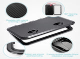 2 Pcs Marine Boat Deck Hatch Boat Access Hatch & Lid, 180 Hinge Strong Recessed Handle for Marine V1258-DP02-C-3045