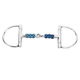 Horse Bit Stainless Steel 125mm Anti Biting Horse Mouth D Ring Snaffle Bit for Horse Farm V1294-YM0706-3111230208711