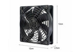USB Cooling Fan with Speed Controller for Computer Case PC CPU Case DC 5V Office Use V1263-JX-6308