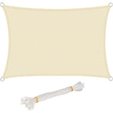 Rectangular Shade Sail Waterproof Anti 93 UV Water Resistant Wind Polyester with UV V1237-ZY-528-283
