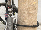 Heavy Duty Combination Chain Lock for Bikes, Grey Hardened Steel with 5-Digit Resettable Password V1369-AZ3-W-20178