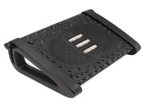 Under Desk Footrest 6 Height Adjustable Ergonomic Foot Stool with Massage Texture and Roller for V1294-YM0703-3116230002711