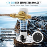 Spin Down Filter, 40 Micron Whole House Sediment Filter for Well Water, 3/4" G-M 1" G-M, 4 T/H V952-SDCXQZSGLQFCTOJRXV0