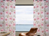 Sheer, Airy Light Filtering Voile Floral for Living Room, Rod Pocket Romantic Window V1370-AZ4-08849