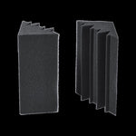 20pcs Studio Acoustic Foam Corner Bass Trap Sound Absorption Treatment Proofing V63-833271