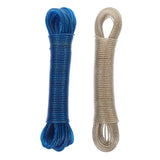 20m Portable Clothesline 2pcs Pvc Coated Steel Wire for Camping V1192-AZ-W-25532