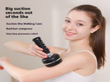 Electric Heated Gua Sha Massager - USB Rechargeable Red Light Cupping Device with 8 V888-ELOSUNG55105-3